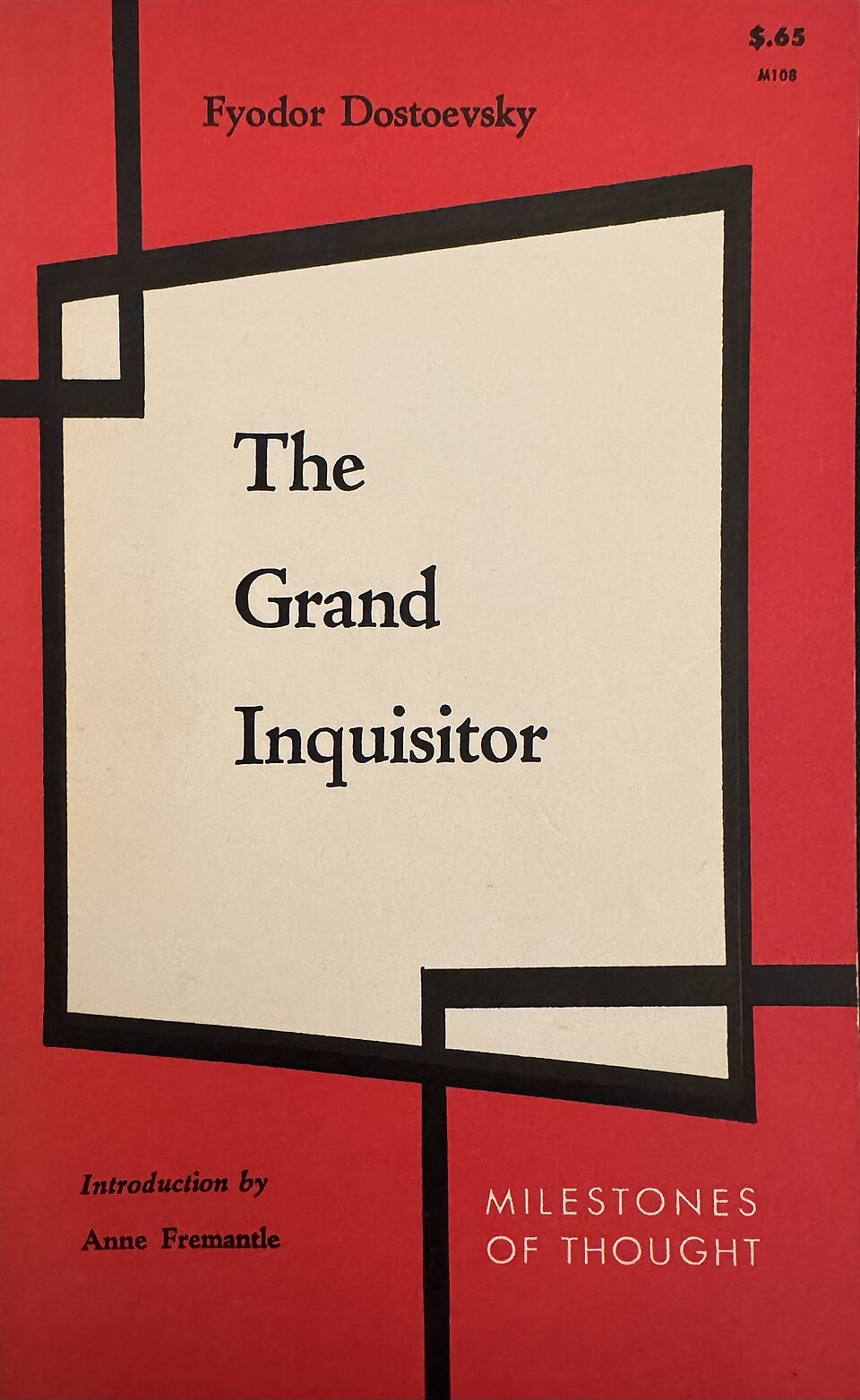 The Grand Inquisitor - Fyodor Dostoyevsky